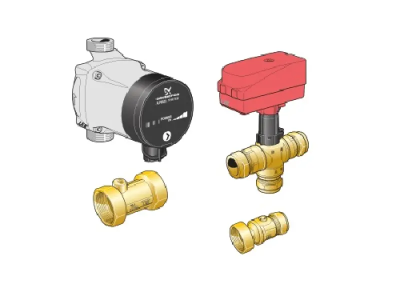 23996-nibe pcs 44 - sada pasivniho chlazeni 4 trubkova